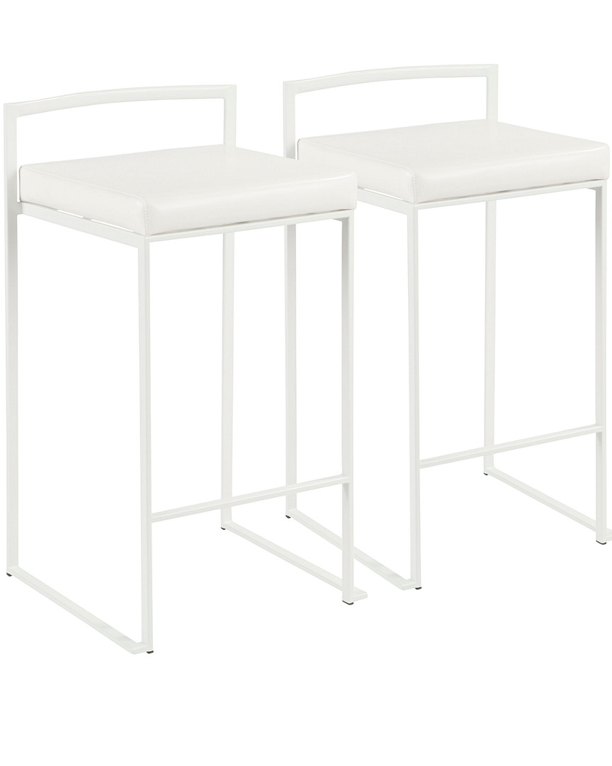 Lumisource Set Of 2 Fuji Counter Stools