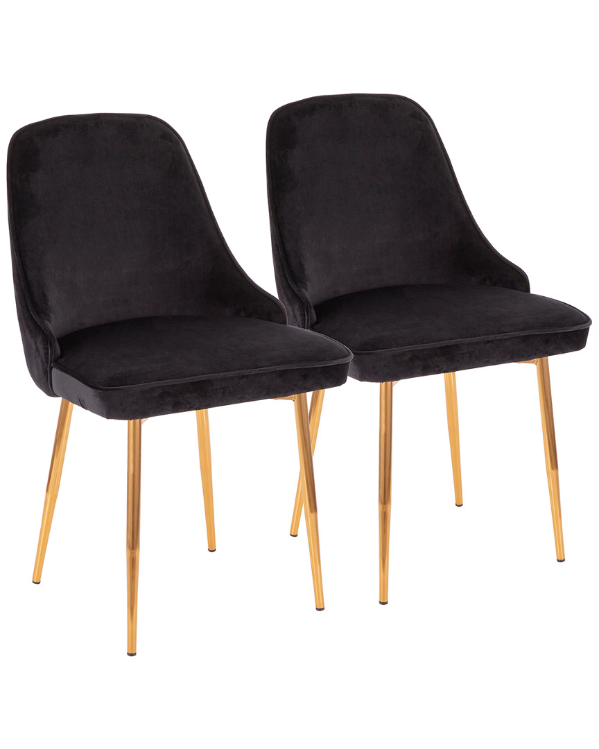Lumisource Set Of 2 Marcel Dining Chairs
