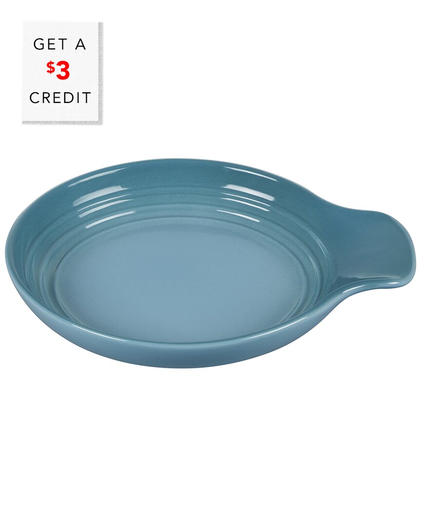Le Creuset Spoon Rest With $3 Credit In Blue