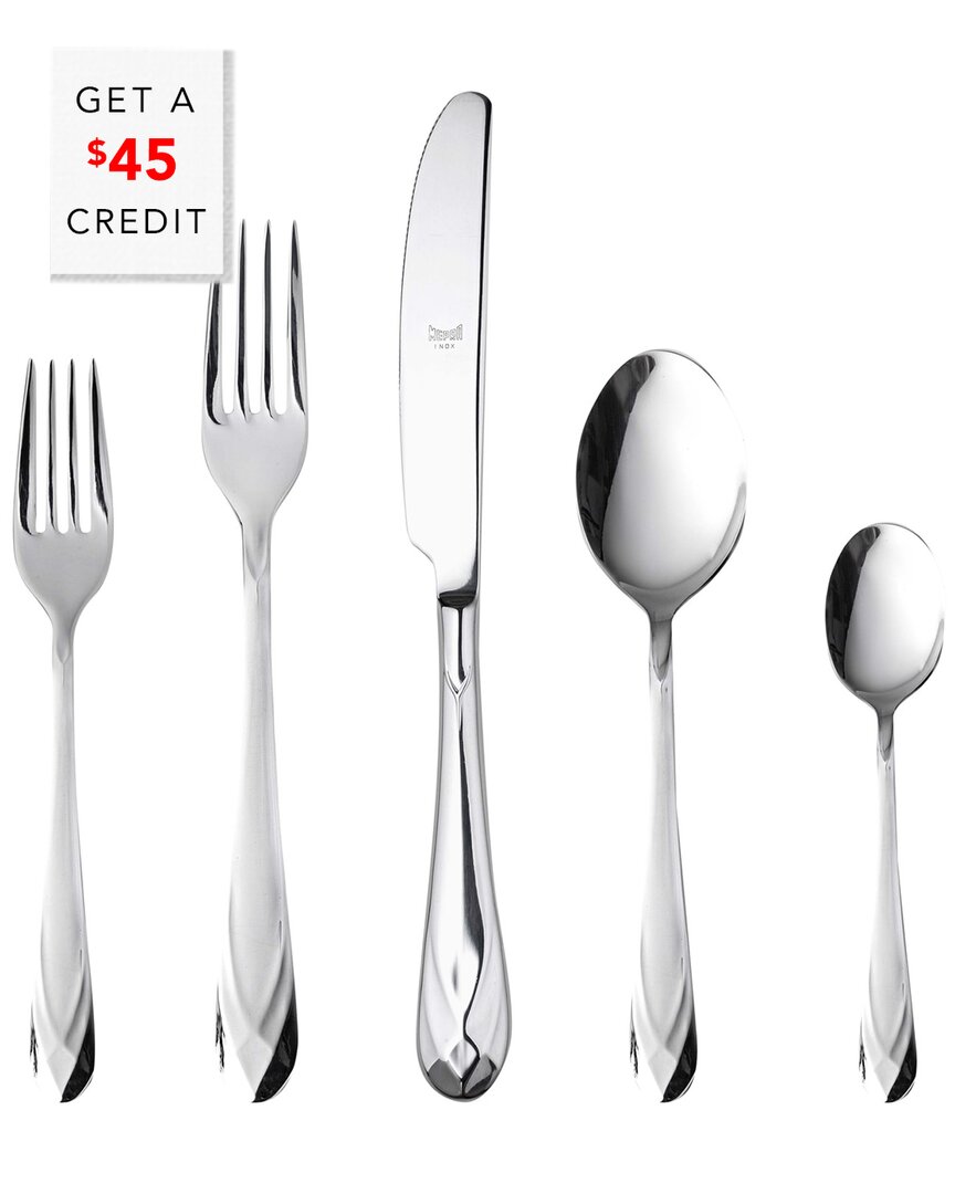 Mepra 20pc Flatware Set With $45 Credit