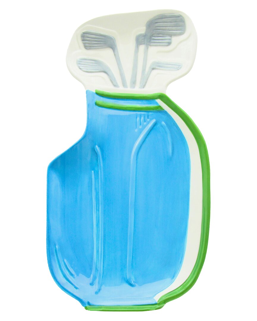 Godinger League Golf Bag Platter