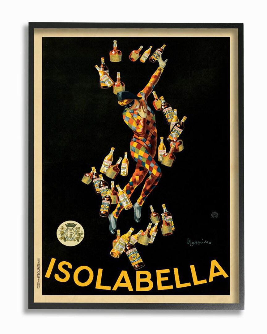 Stupell Isolabella Vintage Poster Drink Design Wall Art