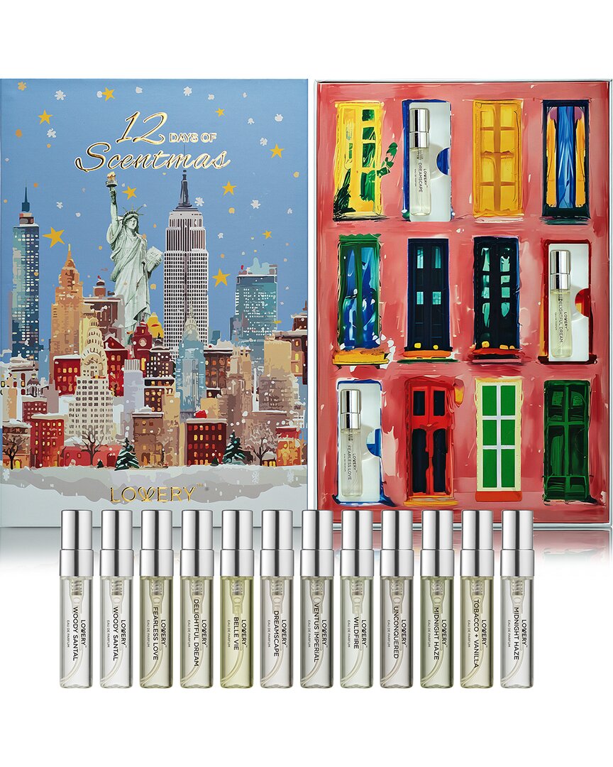 Lovery Limited Edition Premium 12-day Perfume Countdown Gift Set In Multi