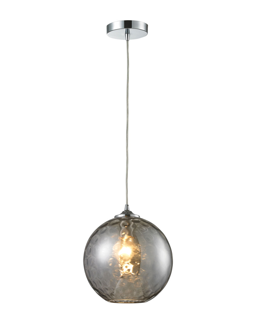 Artistic Home & Lighting Watersphere 1-light Pendant In Gray
