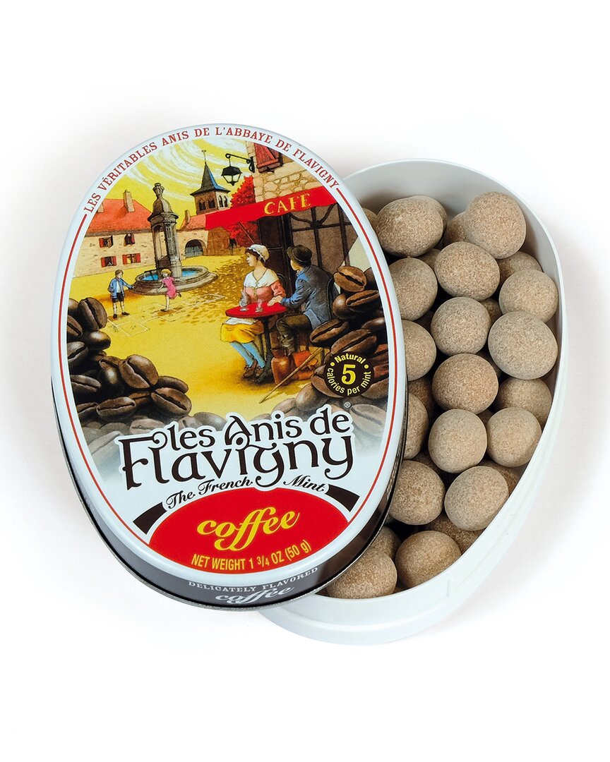 Les Anis De Flavigny Oval Tin Coffee 6 Pack