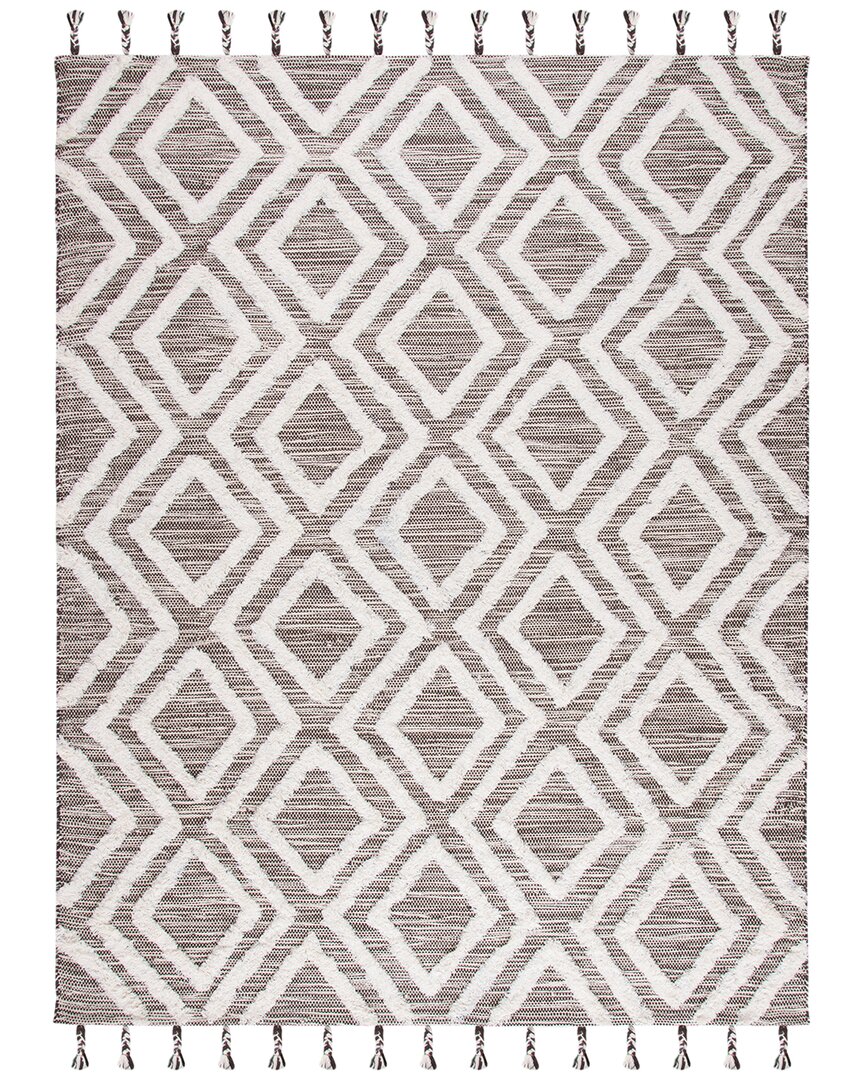 Safavieh Kenya Hand Tufted Wool Rug In Brown