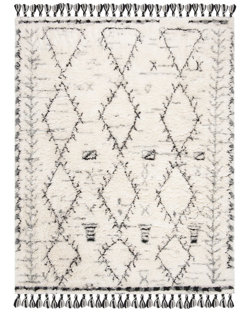 Safavieh Kenya Hand-knotted Rug In Ivory