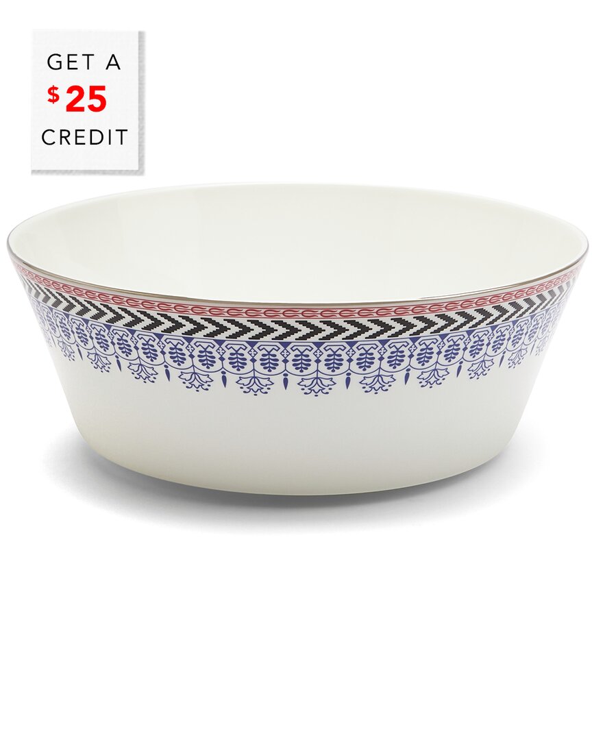 Wedgwood Festive Serving Bowl In Multicolor