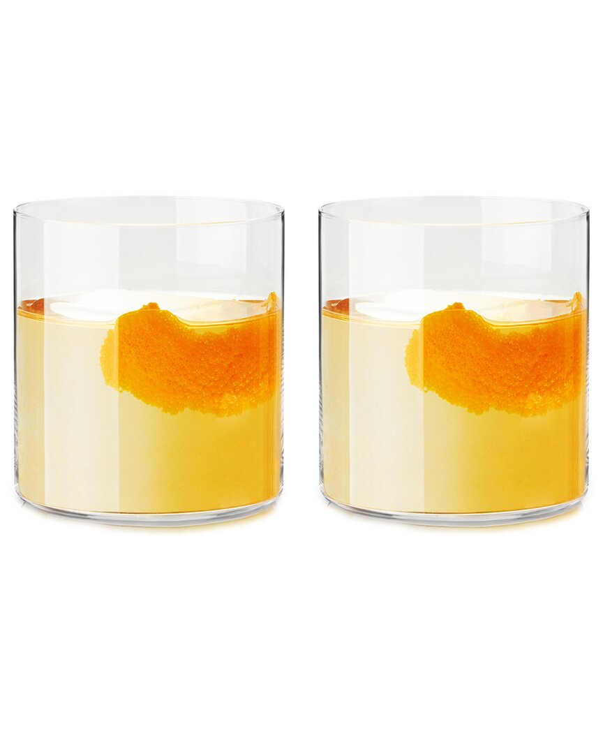 Viski Raye Element Crystal Rocks Glasses