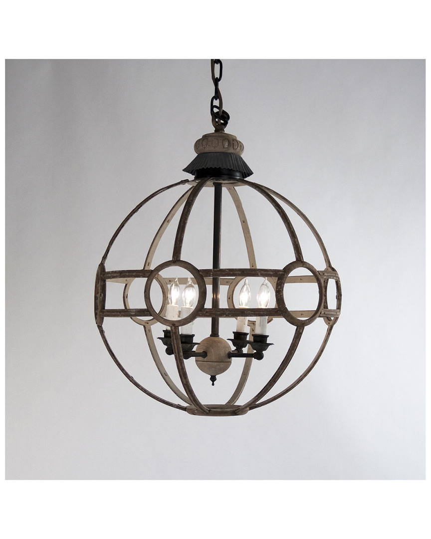 Zentique Luca Hanging Light In Brown