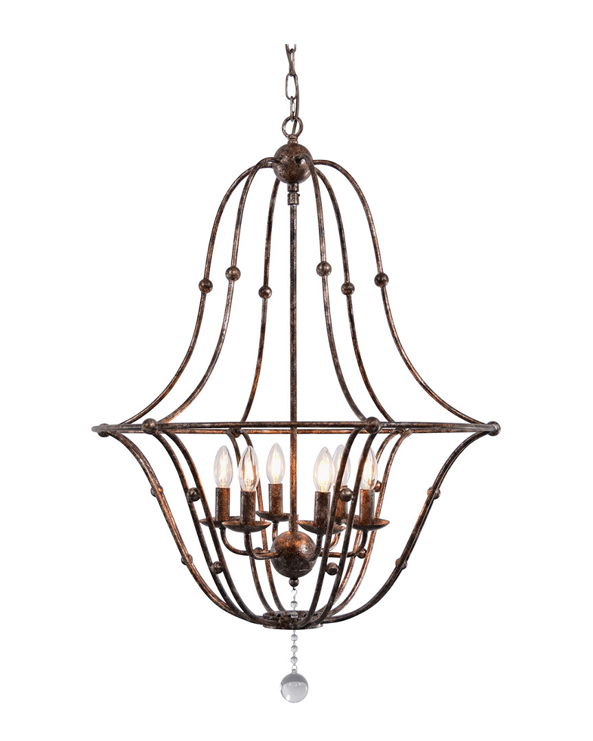 Zentique Rustic Metal Chandelier