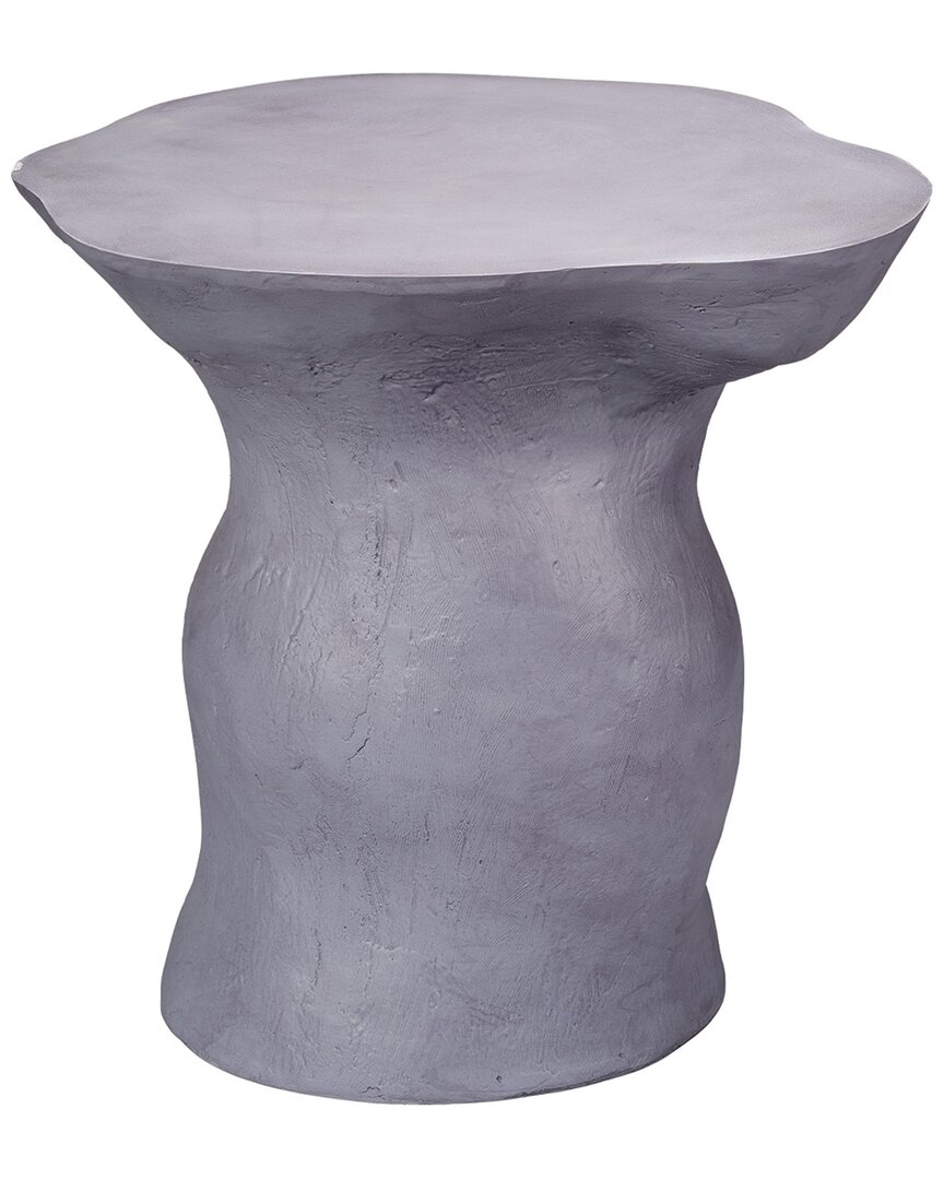 Jamie Young Sculpt Side Table In Grey