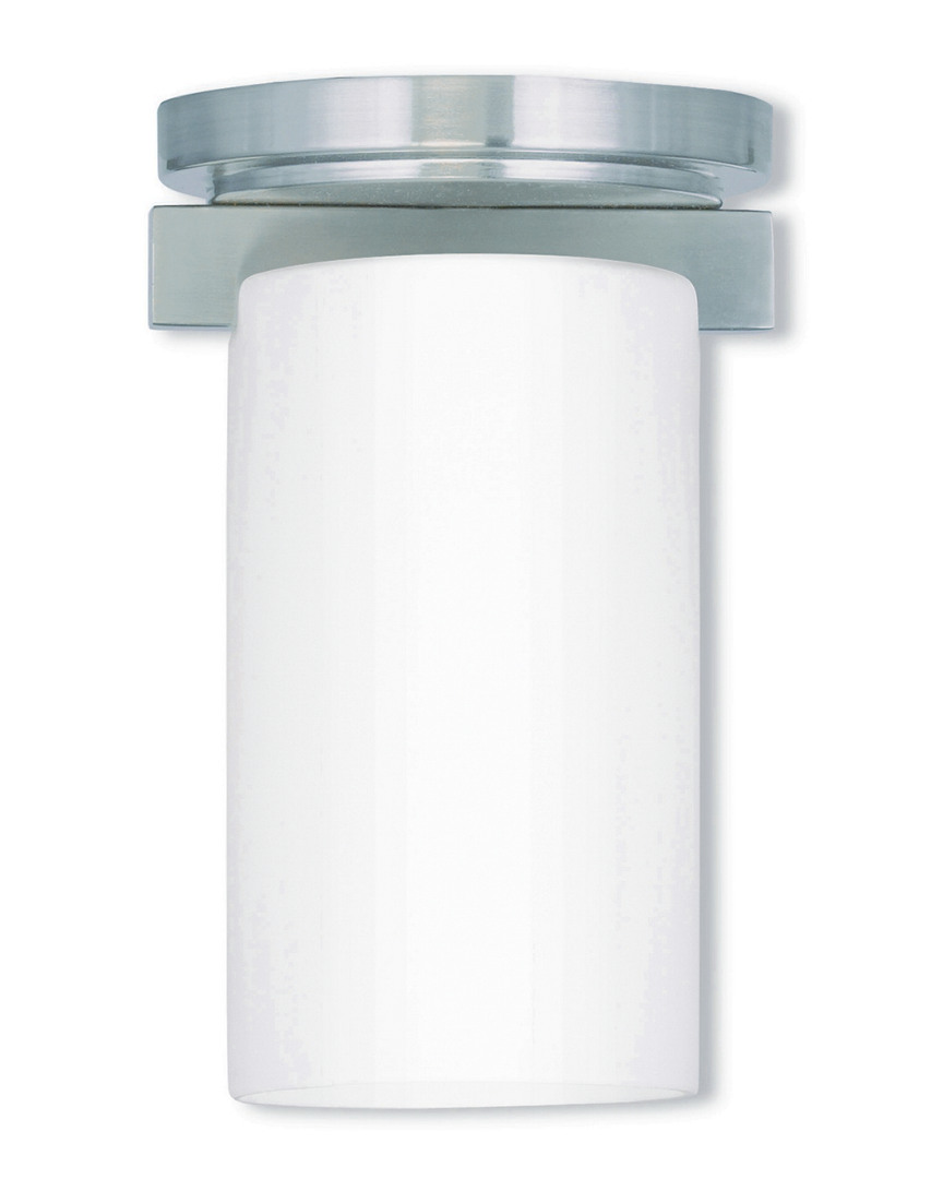 Livex Lighting Livex Astoria 1-light Brushed Nickel Ceiling Mount