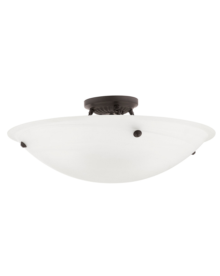 Livex Lighting Livex Oasis 4-light Bronze Ceiling Mount