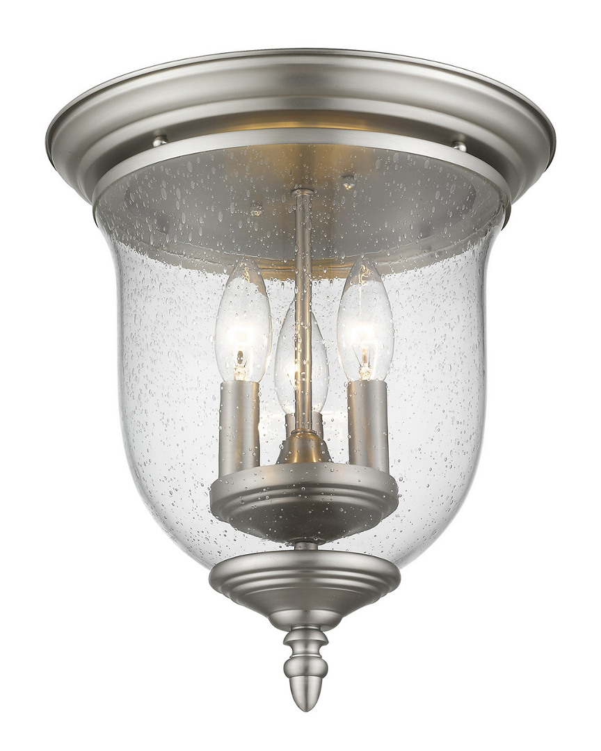Livex Lighting Livex Legacy 3-light Brushed Nickel Ceiling Mount
