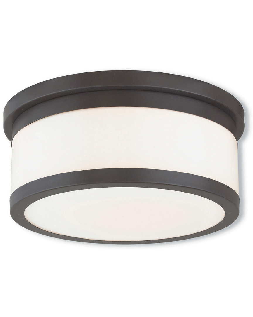 Livex Lighting Discontinued Livex Stafford 3-light Bronze Ceiling Mount