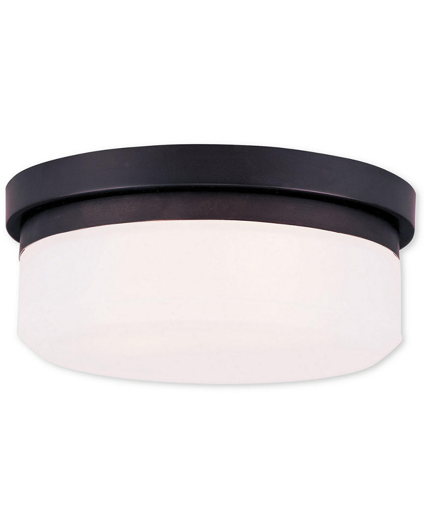 Livex Lighting Livex Stratus 2-light Bronze Ceiling Mount