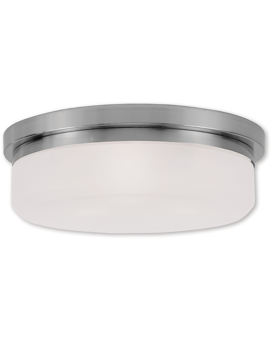 Livex Lighting Livex Stratus 3-light Bn Ceiling Mount Or Wall Mount