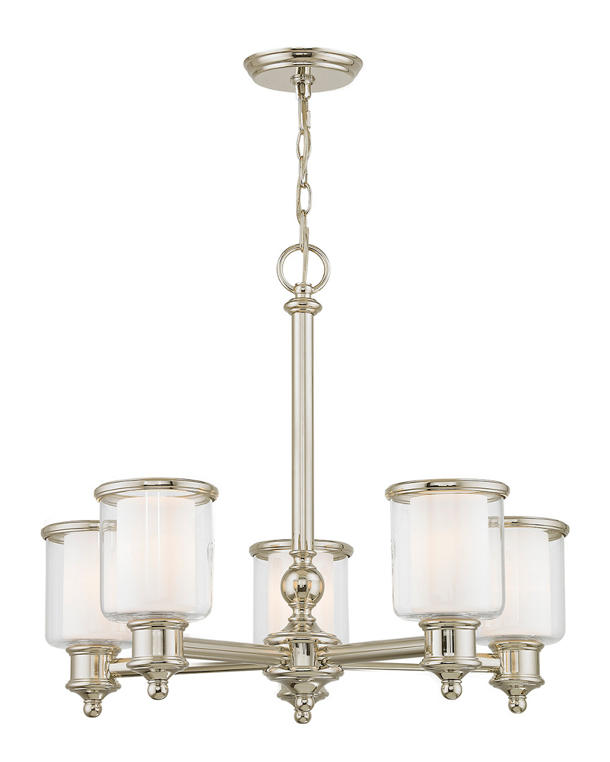 Livex Lighting Livex Middlebush 5-light Polished Nickel Chandelier