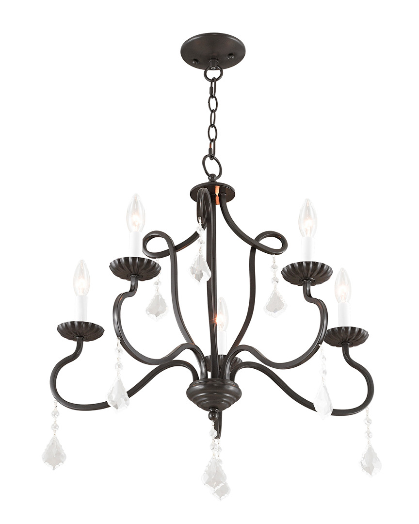 Livex Lighting Livex Callisto 5-light English Bronze Chandelier