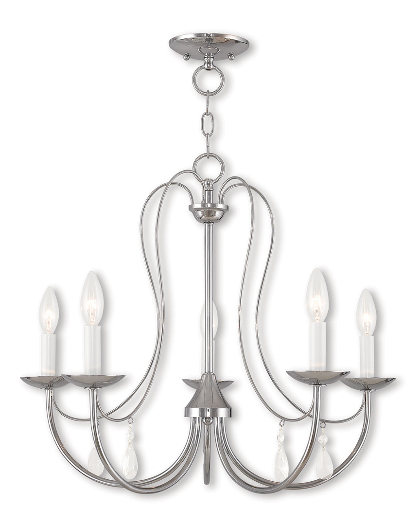 Livex Lighting Livex Mirabella 5-light Polished Chrome Chandelier