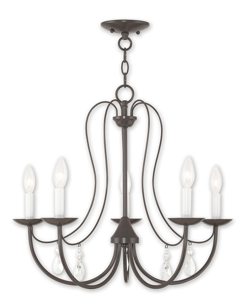 Livex Lighting Livex Mirabella 5-light English Bronze Chandelier