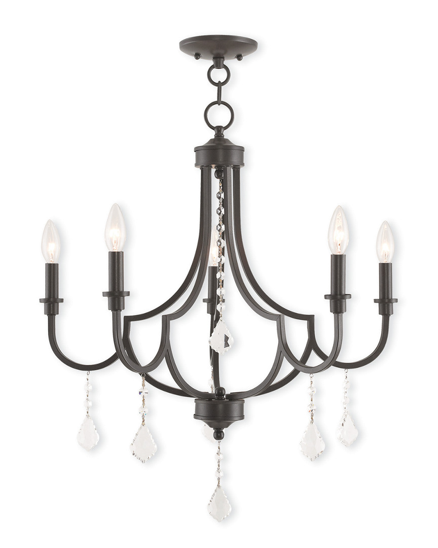 Livex Lighting Livex Glendale 5-light English Bronze Chandelier