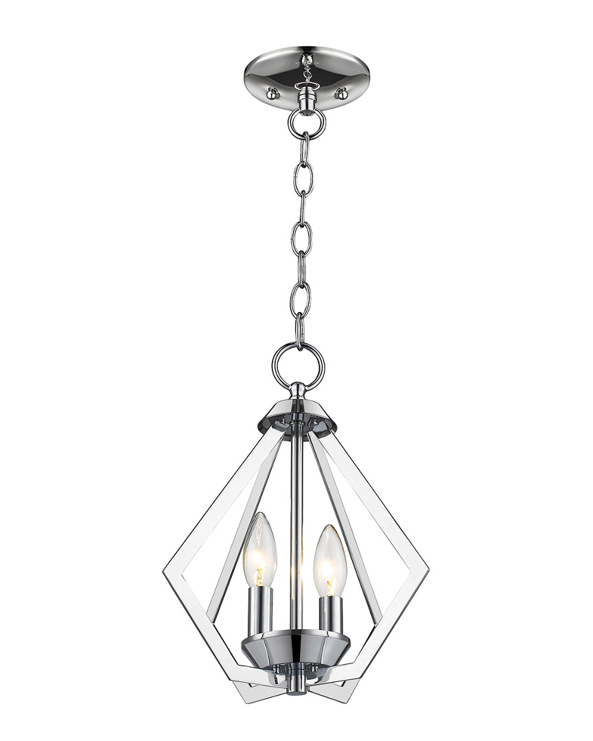 Livex Lighting Livex Prism 2-light Ch Mini Chandelier/ceiling Mount