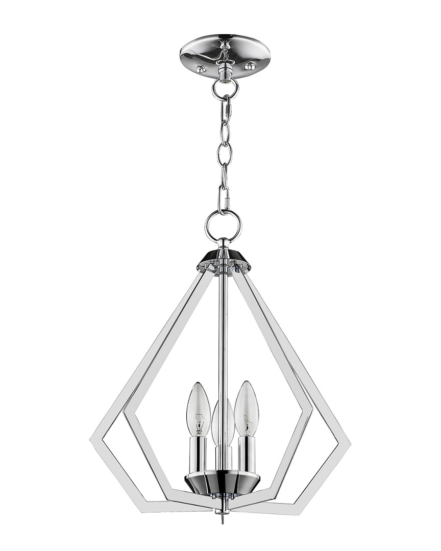 Livex Lighting Livex Prism 3-light Ch Mini Chandelier/ceiling Mount