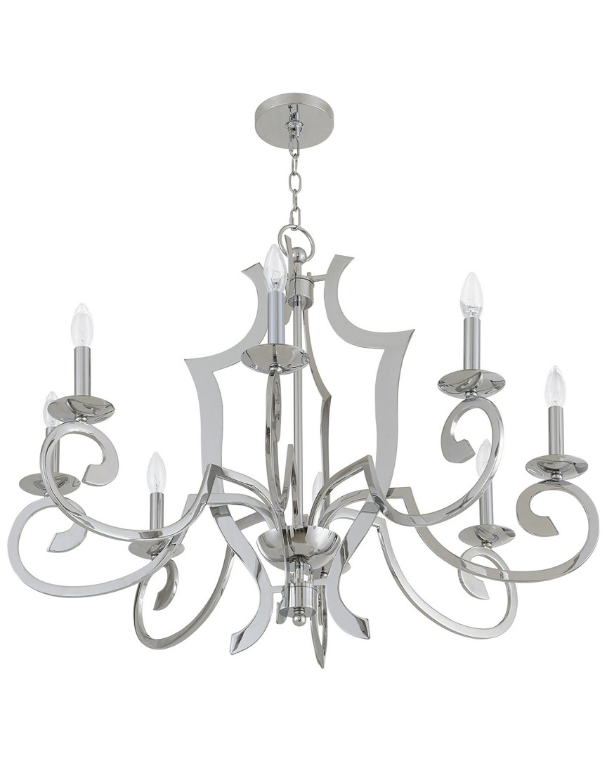Livex Lighting Livex Aldrich 8 Light Ch Chandelier