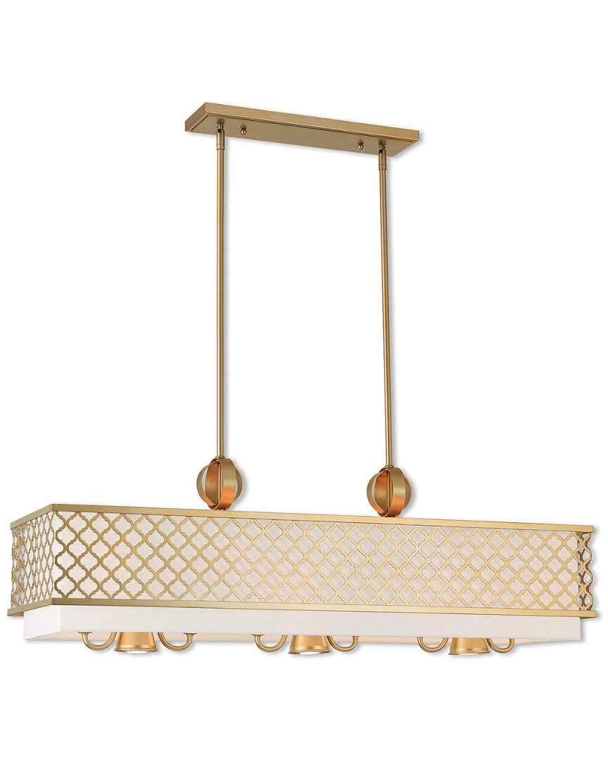 Livex Lighting Livex Arabesque 9 Light Sg Linear Chandelier