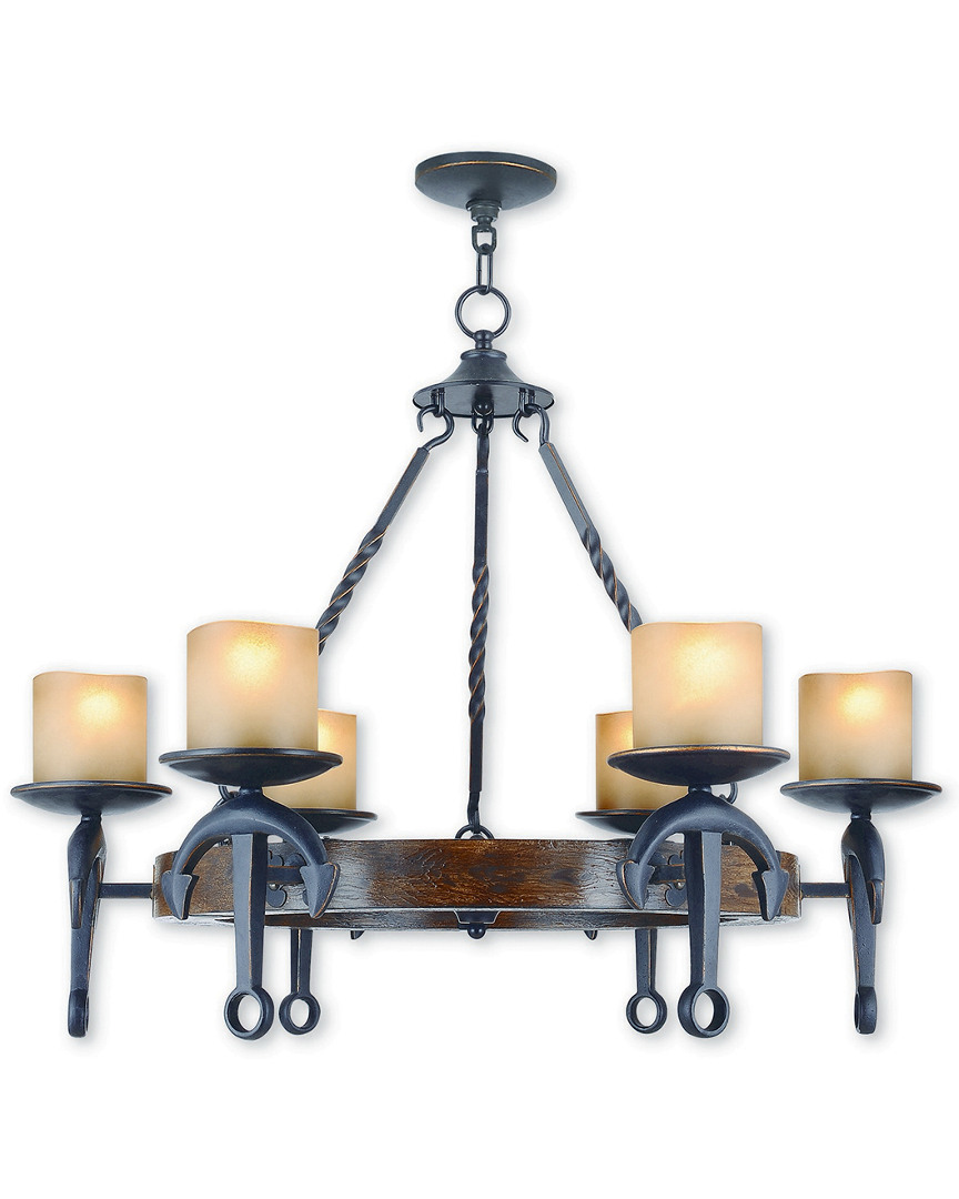 Livex Lighting Livex Cape May 6-light Olde Bronze Chandelier