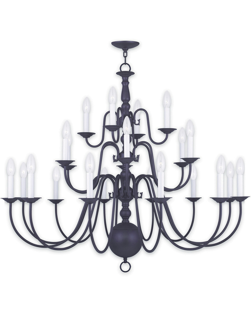 Livex Lighting Livex Williamsburgh 22-light Bronze Chandelier