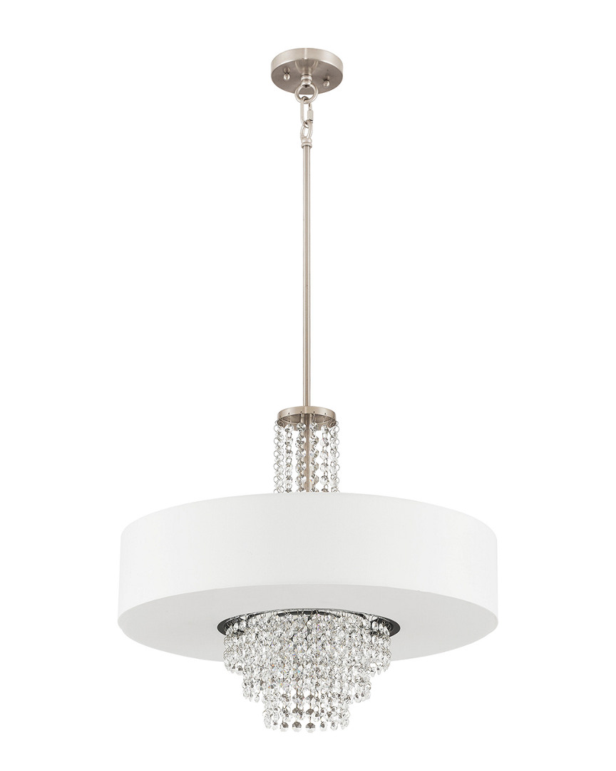 Livex Lighting Livex Carlisle 5-light Brushed Nickel Chandelier