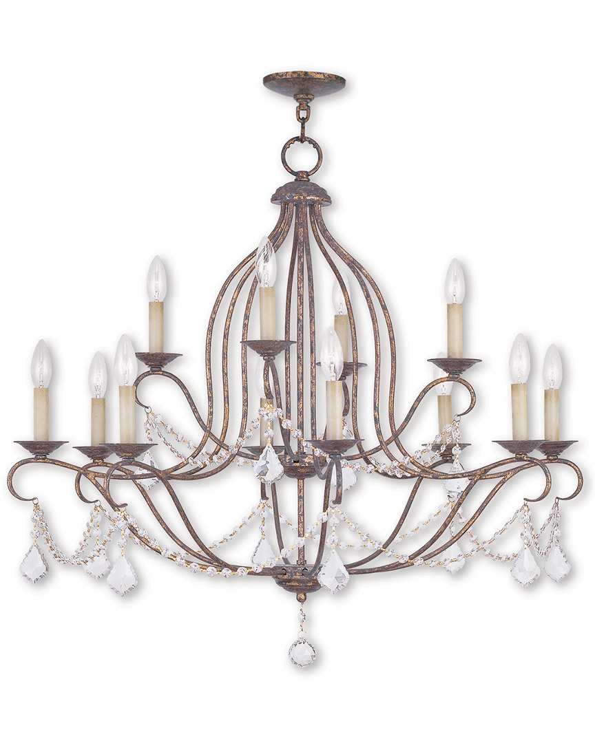 Livex Lighting Livex Chesterfield 12-light Vbr Chandelier