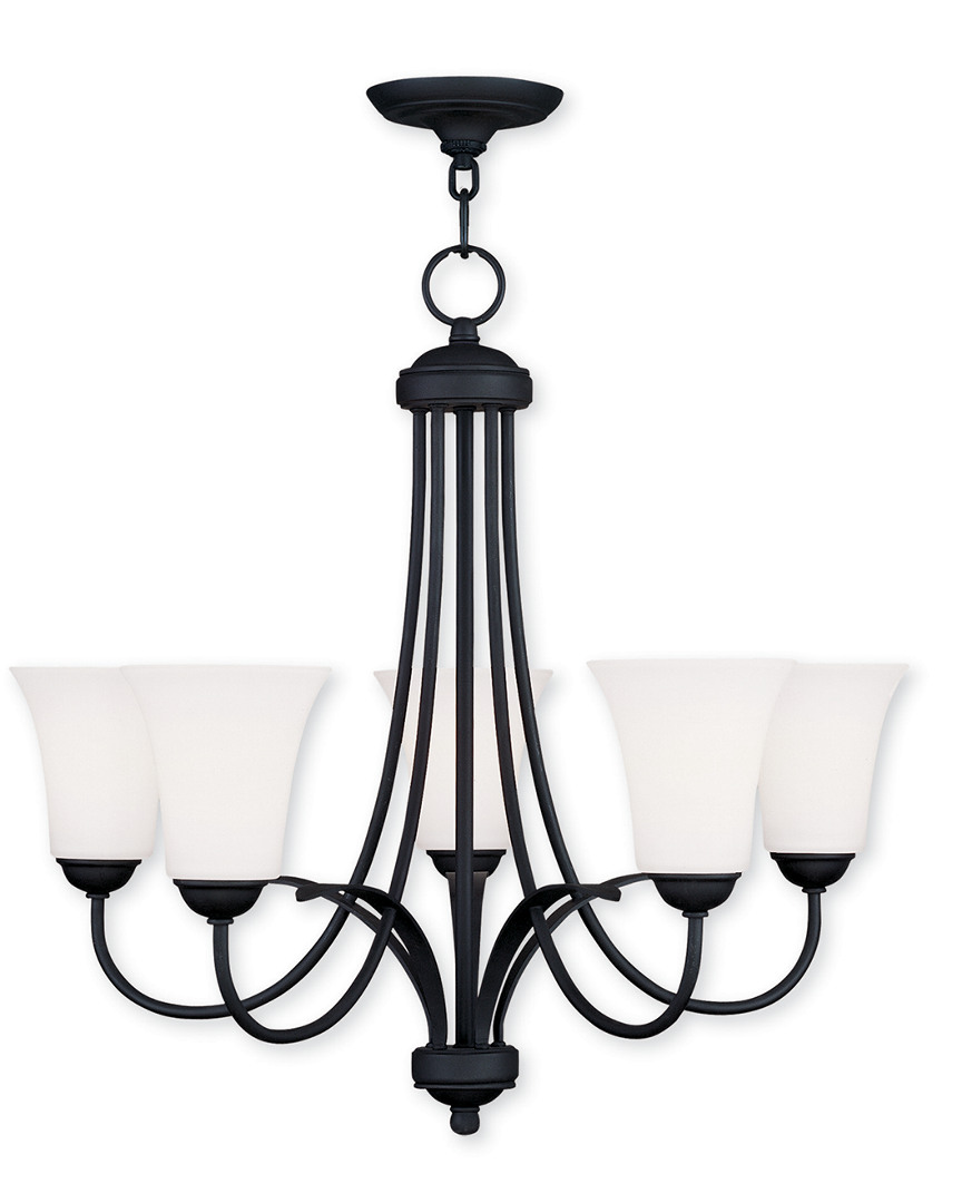 Livex Lighting Livex Ridgedale 5-light Black Chandelier