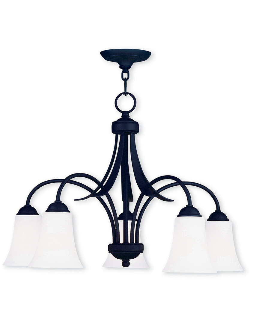 Livex Lighting Livex Ridgedale 5-light Black Chandelier