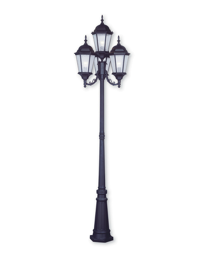 Livex Lighting Livex Hamilton 4-light Bronze Outdoor 4 Head Post