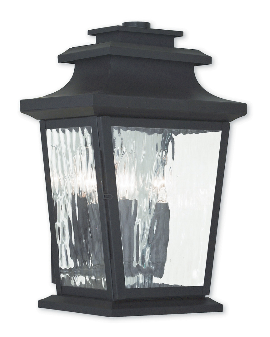 Livex Lighting Discontinued Livex Hathaway 3-light Bronze Outdoor Wall Lantern