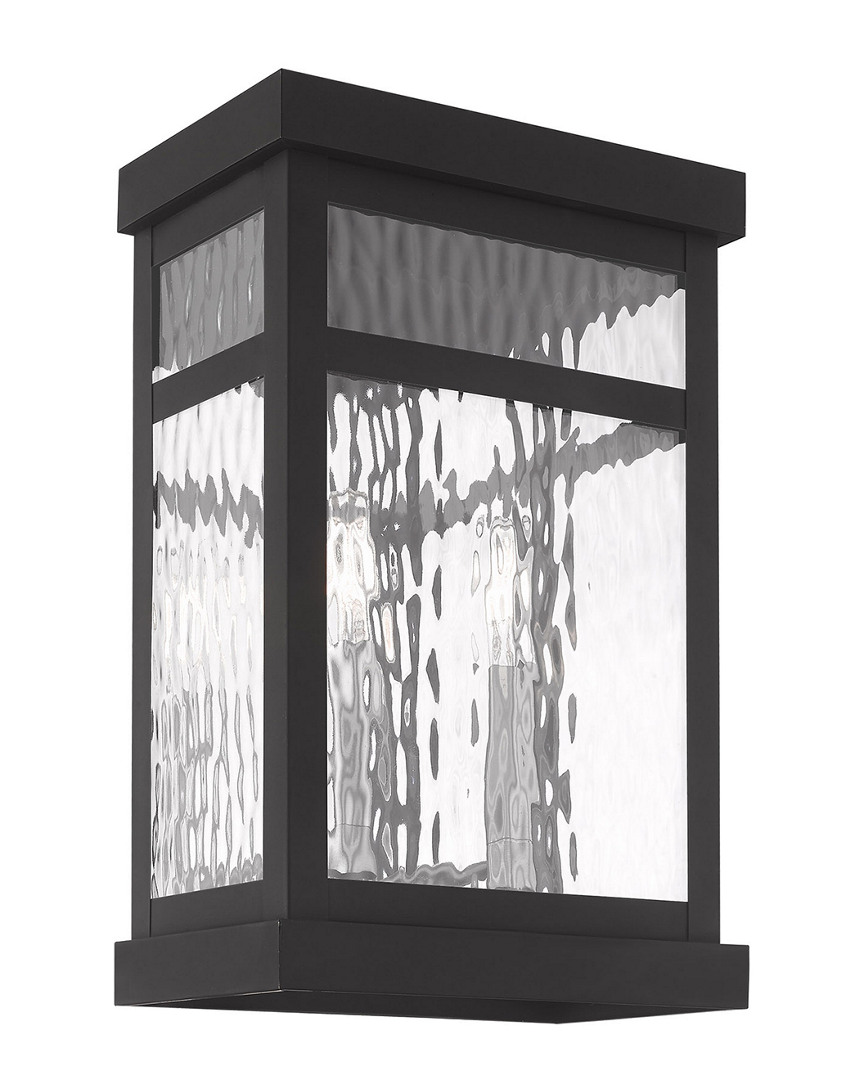 Livex Lighting Discontinued Livex Hopewell 2 Light Black Outdoor Wall Lantern