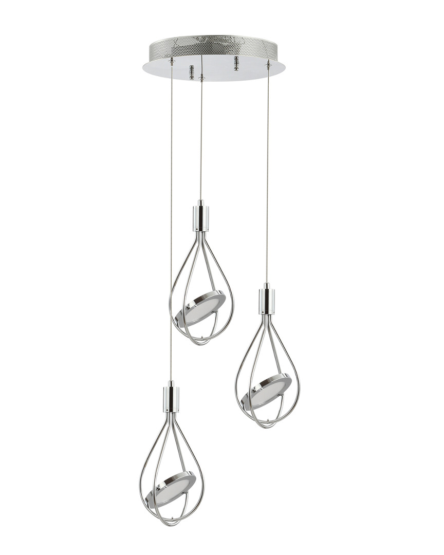 Jonathan Y Designs Orion 11.5in Adjustable Led Pendant
