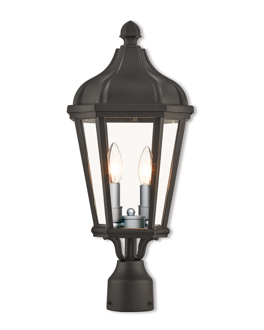 Livex Lighting Livex Morgan 2 Lt Tbk Outdoor Post Top Lantern