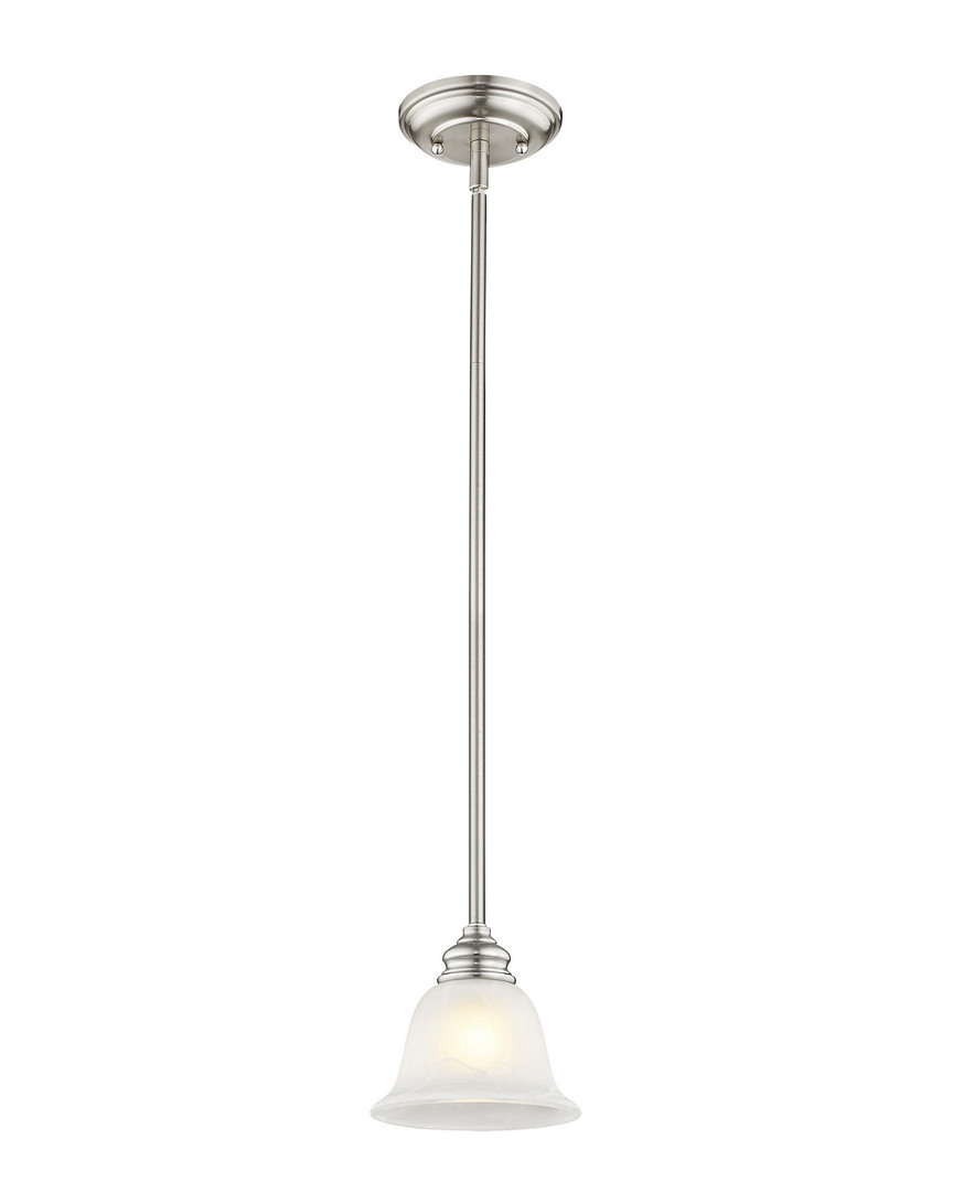 Livex Lighting Livex Essex 1-light Brushed Nickel Mini Pendant