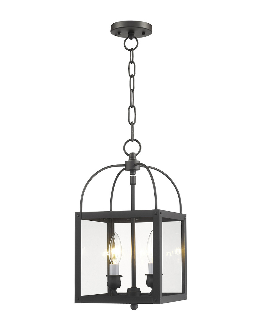 Livex Lighting Livex Milford 2-light Bronze Chain Hang/ceiling Mount