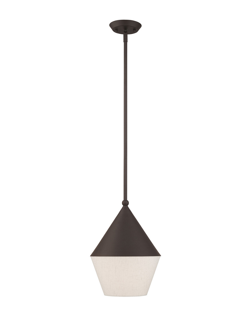 Livex Lighting Livex Stockholm 1 Lt Bronze Mini Pendant