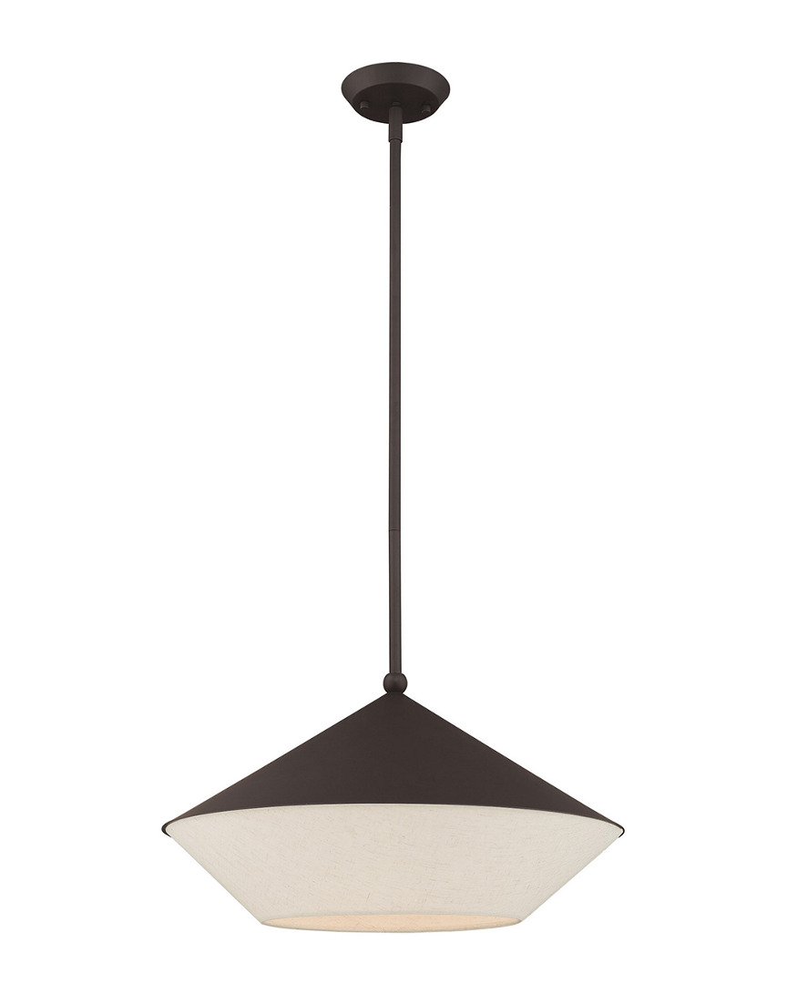 Livex Lighting Livex Stockholm 1 Lt Bronze Pendant