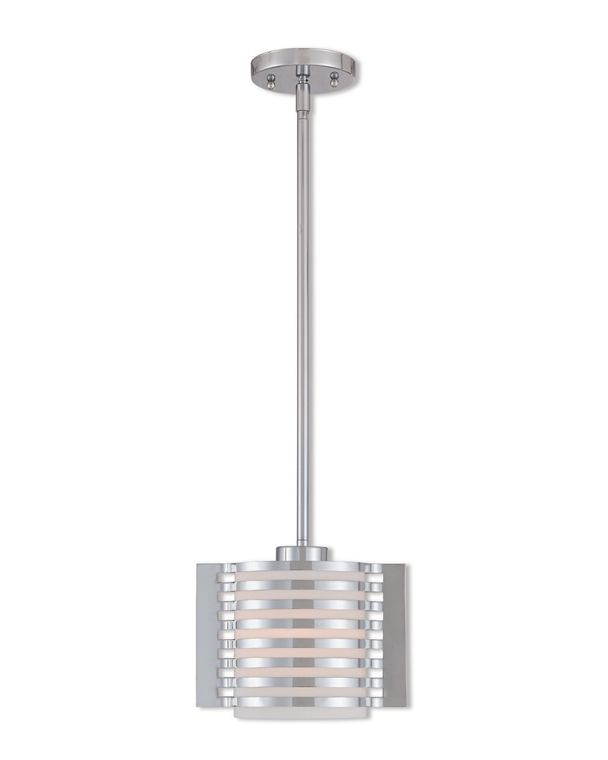 Livex Lighting Livex Hilliard 1 Lt Ch Mini Pendant