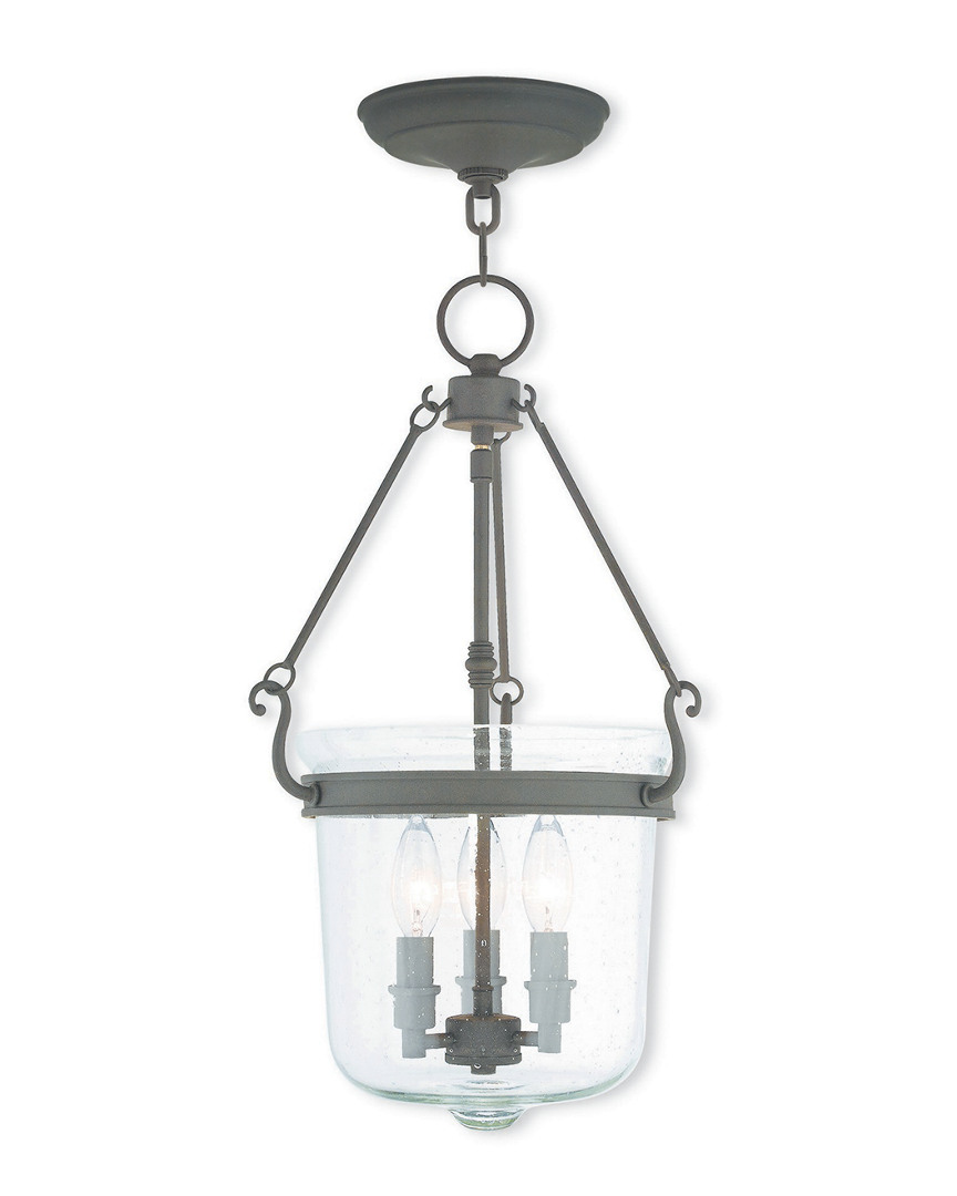 Livex Lighting Discontinued Livex Winchester 3-light Bronze Pendant