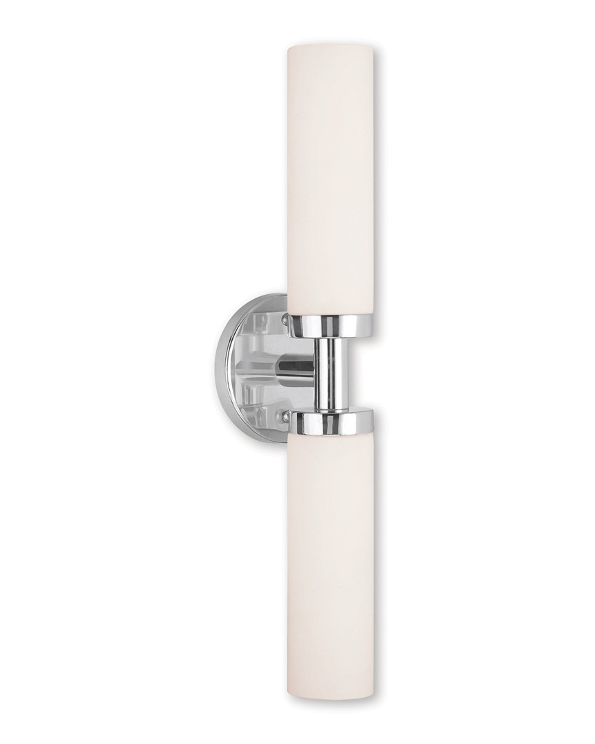 Livex Lighting Livex Aero 2-light Polished Chrome Bath-light