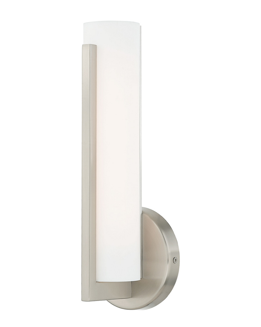 Livex Lighting Livex Visby 10w Led Brushed Nickel Ada Wall Sconce